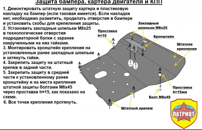 Защита бампера и порогов на Renault Duster kukareluk.ru